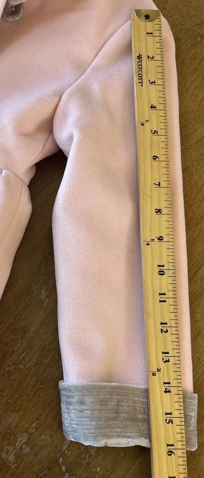 Rachel Riley Coat Girls Sz 5 Pink Long Sleeve Button Up Dress Coat Double Breast