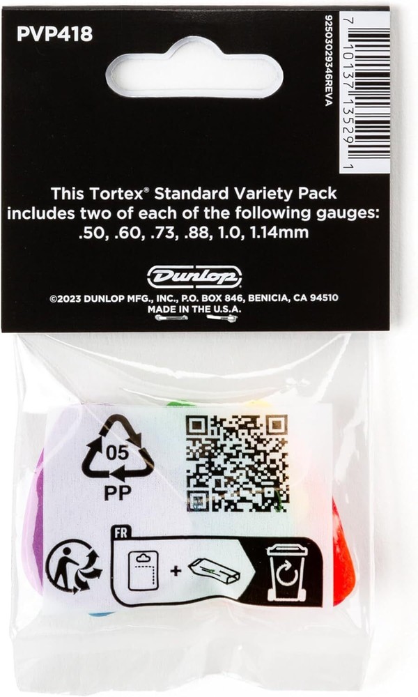 Tortex® Standard Pick Variety Pack - 12