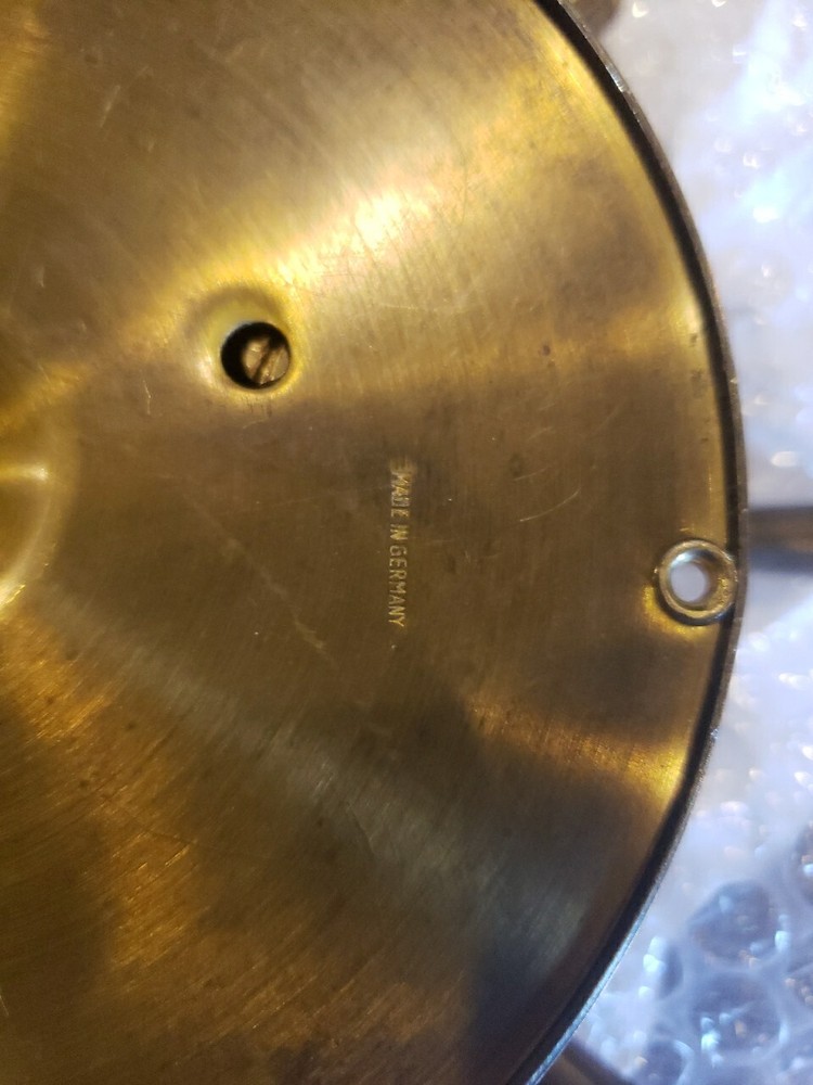 Vintage Nautical barometer Brass