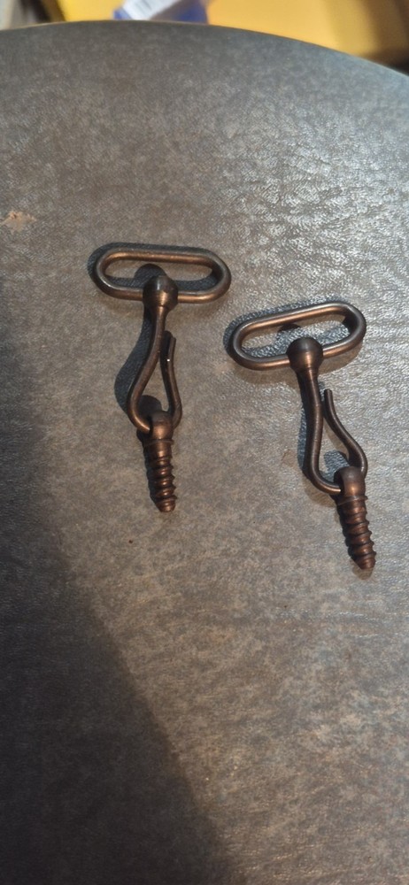 Antique Winchester Hook Style Sling Swivels