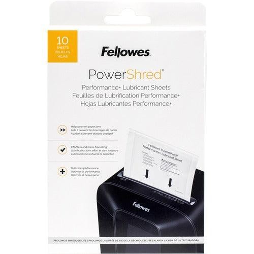 Fellowes Powershred Performance+ Lubricant Sheets 4015501