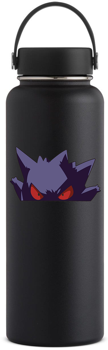 Gengar POKEMON STICKER DECAL -Peeker Peeking- 4 Different Sizes