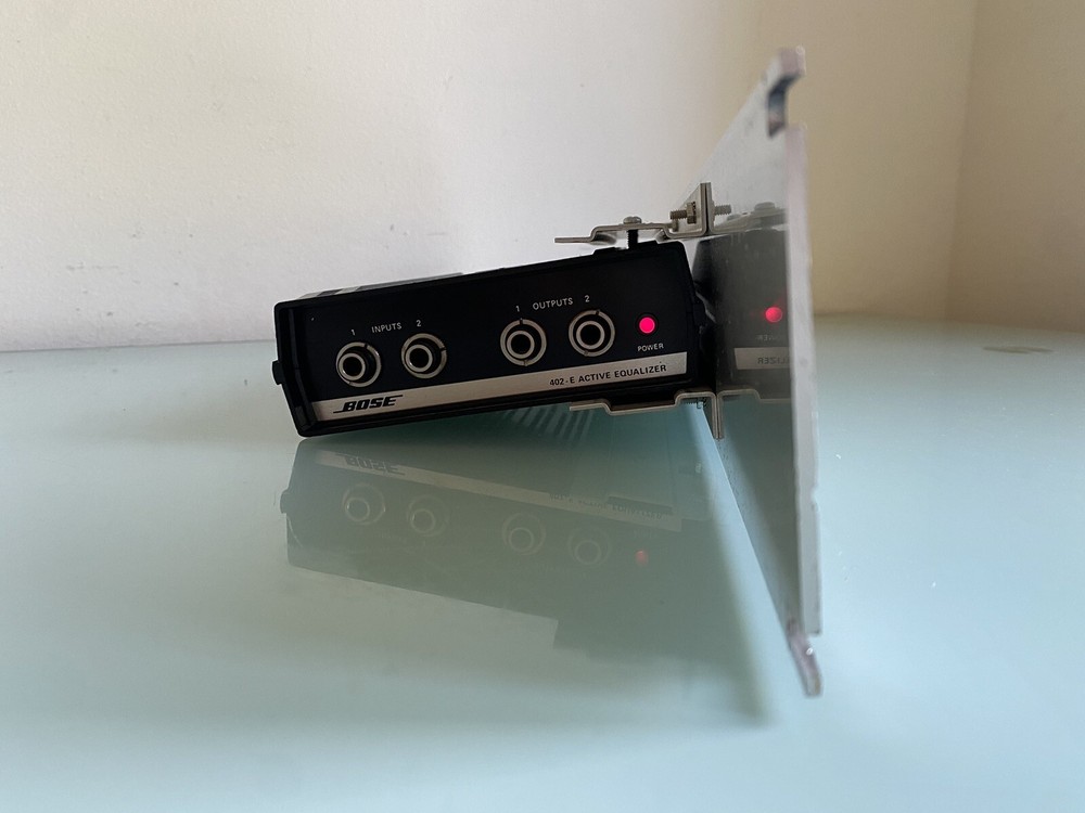 Bose 402-E Active Equalizer with 19” Rack Mount Faceplate Made in USA