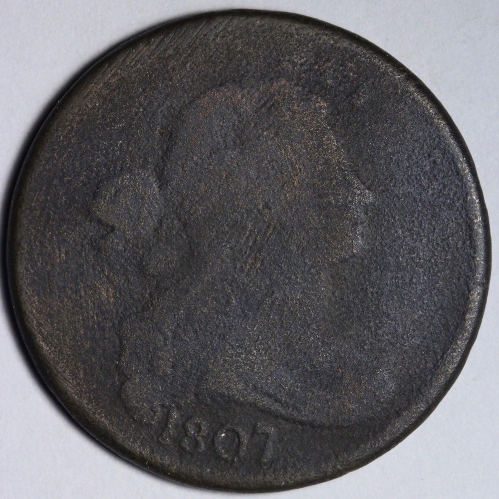 1807 Draped Bust Large Cent GOOD E131 VQEM