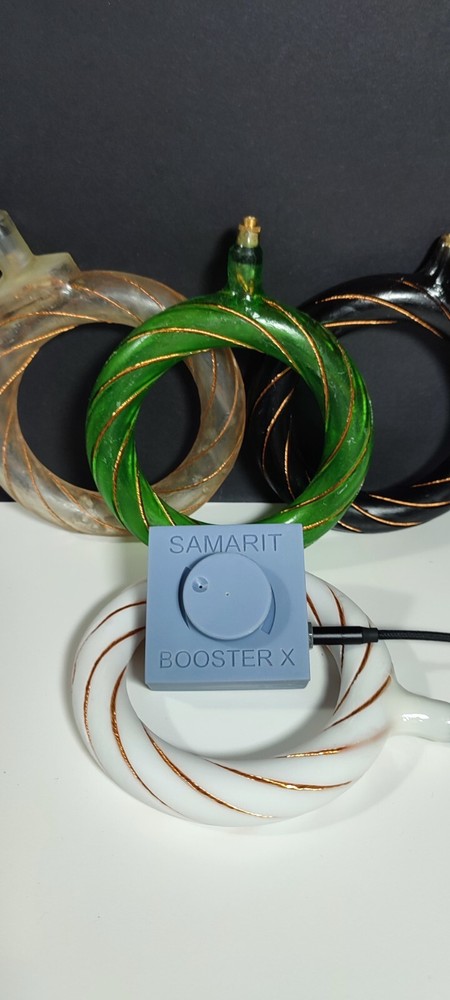 Samarit Booster X Frequency Generator Set with Vortex Coi differen turns colors