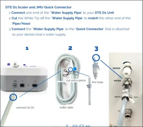 Original Woodpecker DTE D1 Dental Ultrasonic Scaler Satelec Cavitron 110V