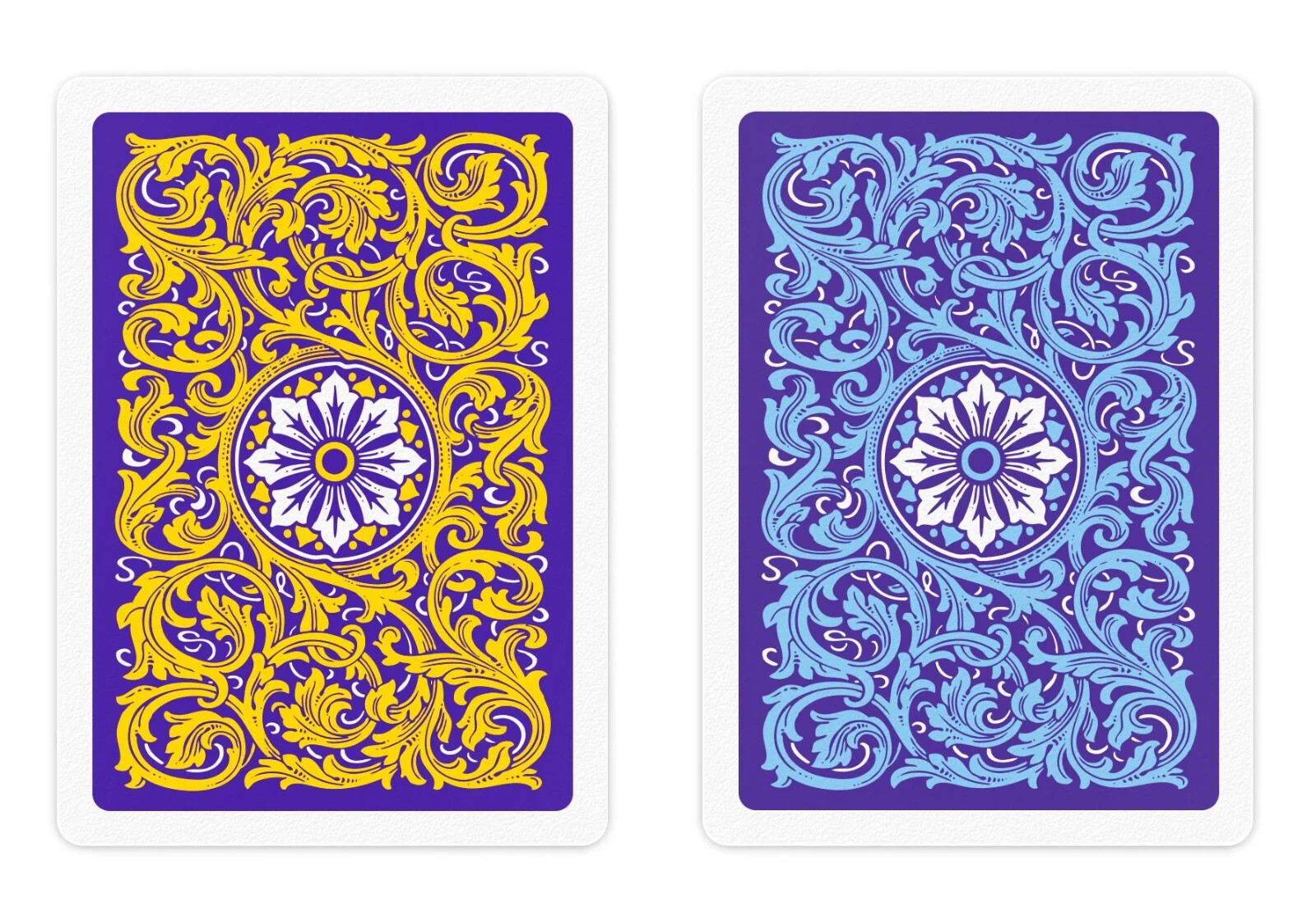 COPAG 1546 Neoteric- Blue/Yellow - Regular Index - Poker