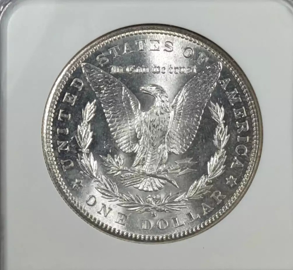 1881 S Morgan Silver Dollar NGC MS-63