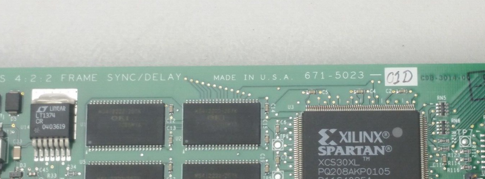 Grass Valley Group 8981FS 4:2:2 FRAME SYNC/DELAY 671-5023-01D