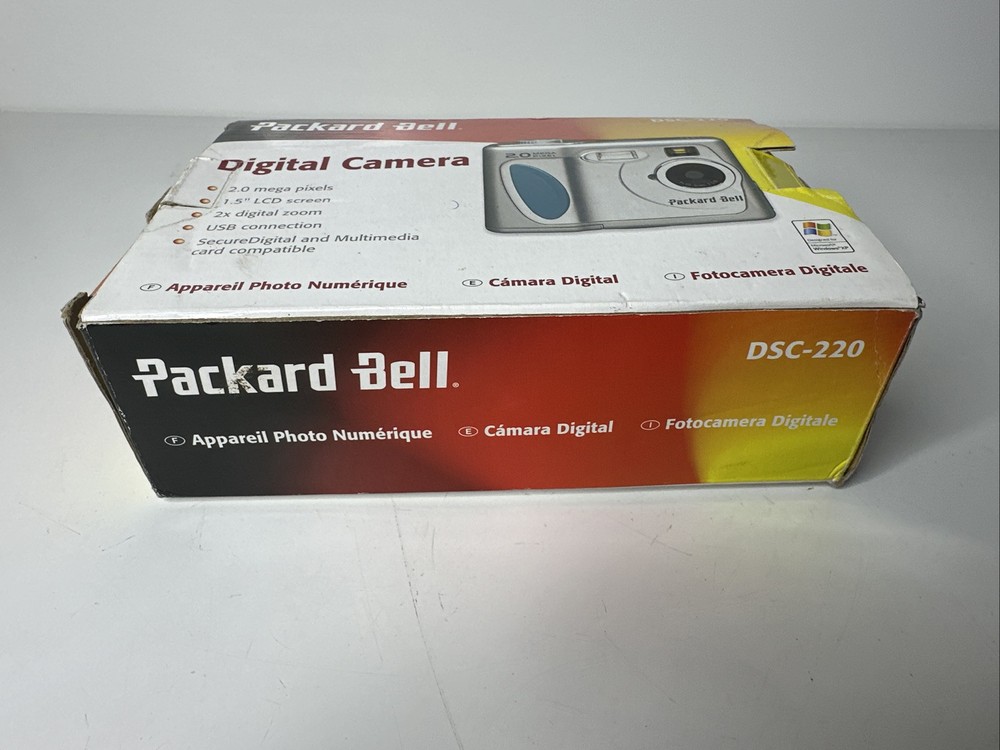 Packard Bell DSC-220 2.0MP Compact Digital Camera