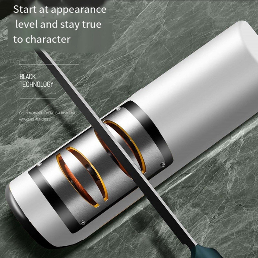 Electric Sharpener Automatic Adjustable Kitchen Tool for Fast Sharpening 1675