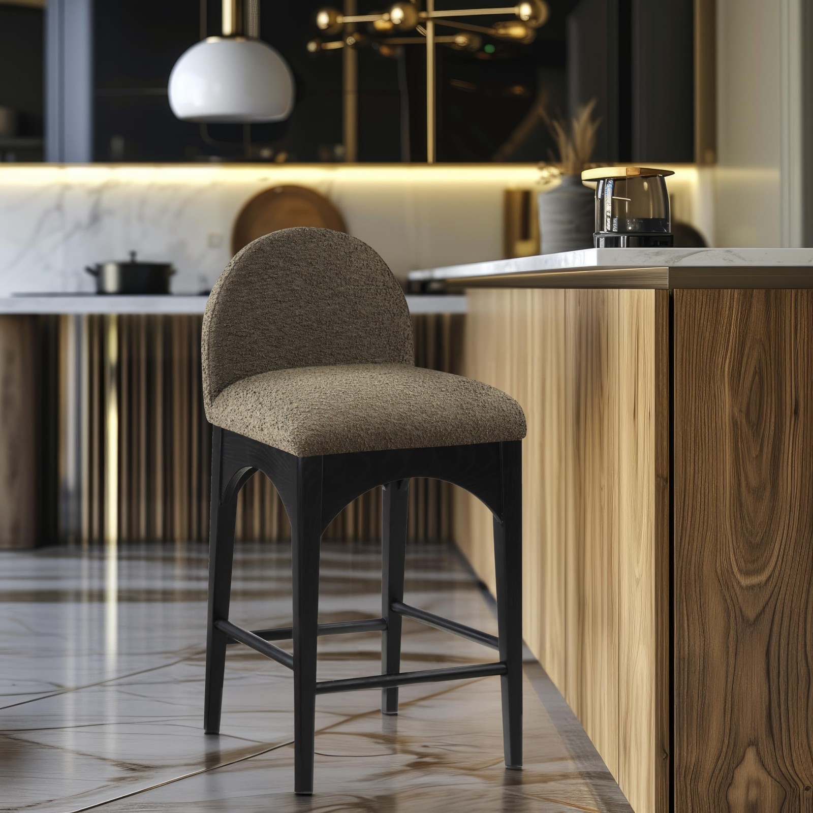 Meridian Furniture 395Olive-C Waldorf Collection Art Deco unspecified, Olive