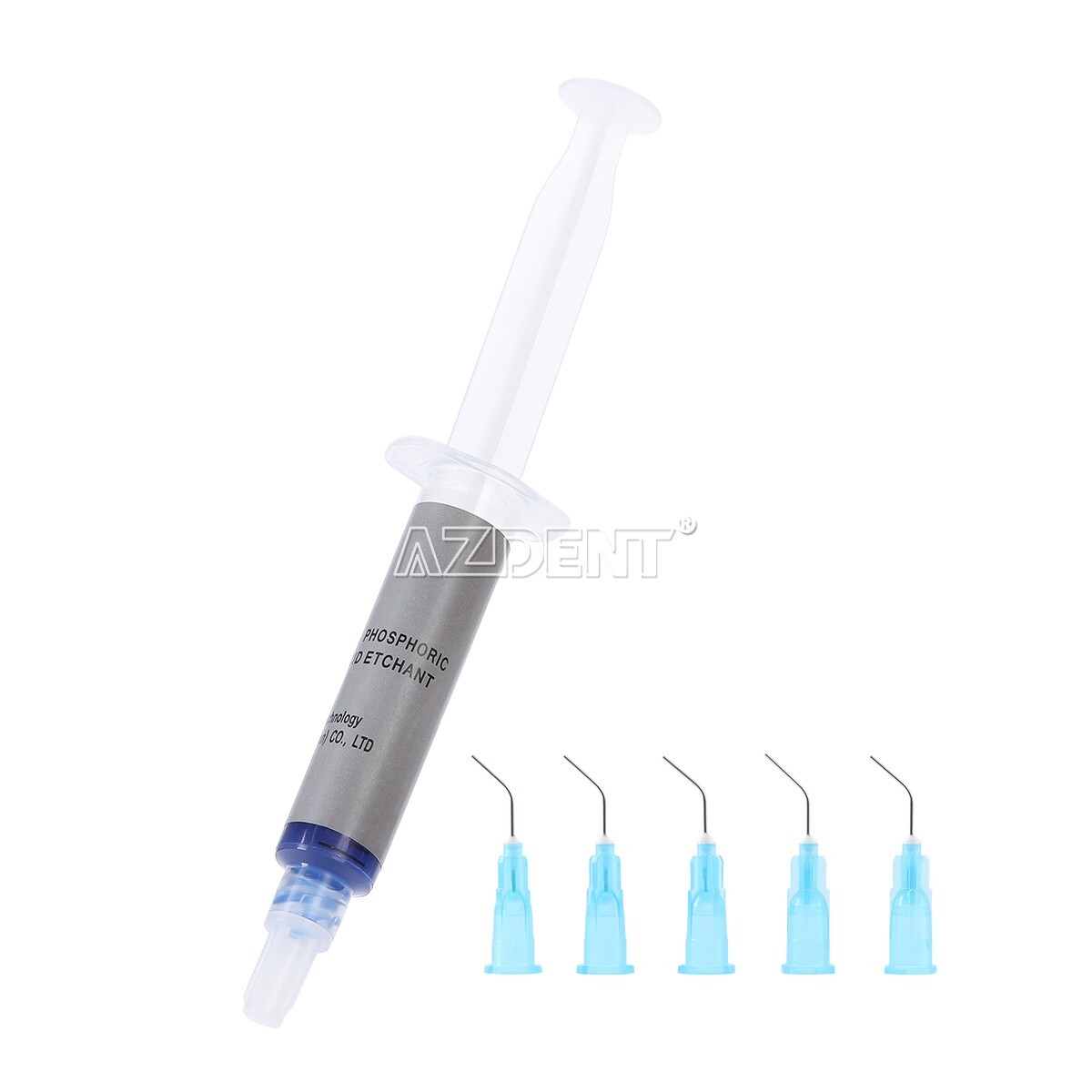 10Pcs Dental 37% Gel de Grabador de Ácido Fosfóric Compuesto F Esmalte y dentina