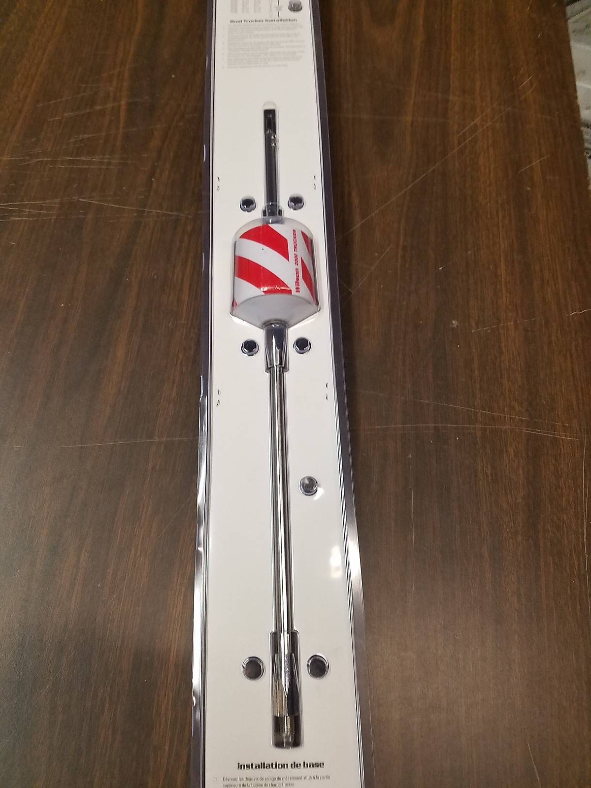 Wilson T2000 Trucker USA Flag 10" & 5" Shaft Mobile CB Radio Antenna 305-Flag