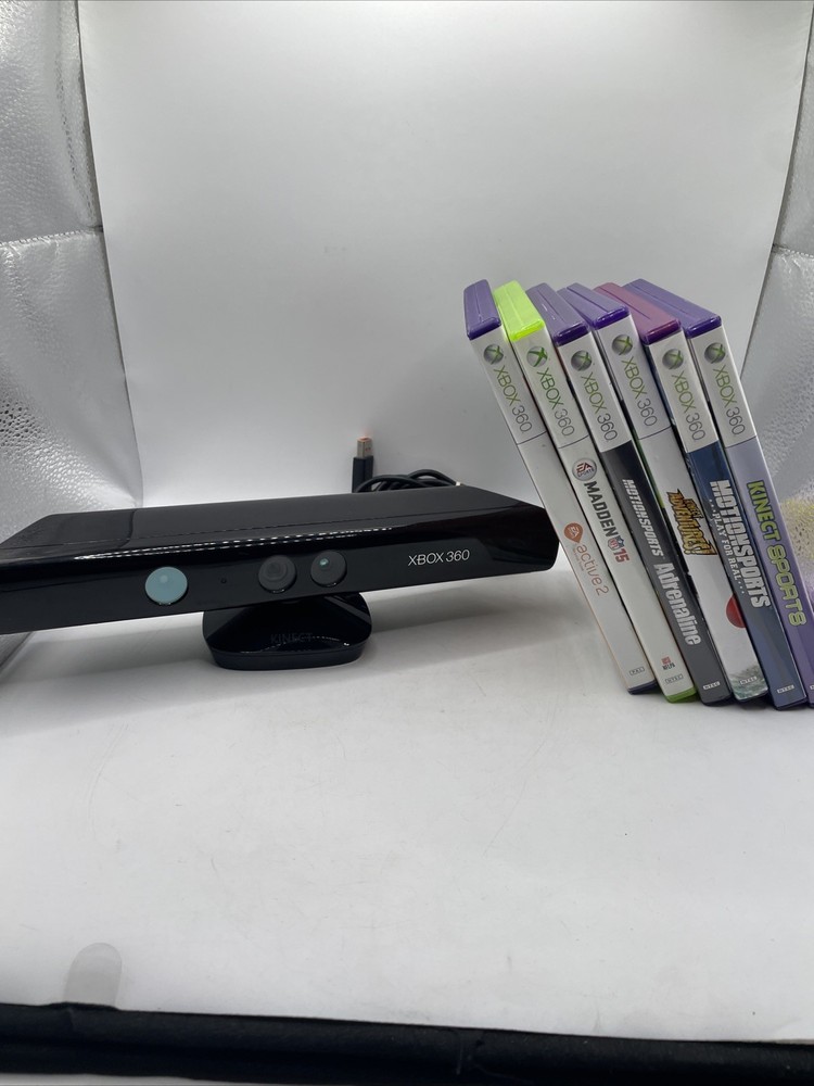 Microsoft Xbox 360 Kinect Sensor Bar & 6 Games Bundle Tested
