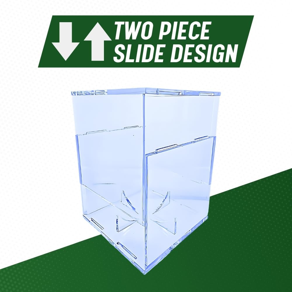 UV Protected Baseball Display Case | Acrylic 1 Cube, Clear