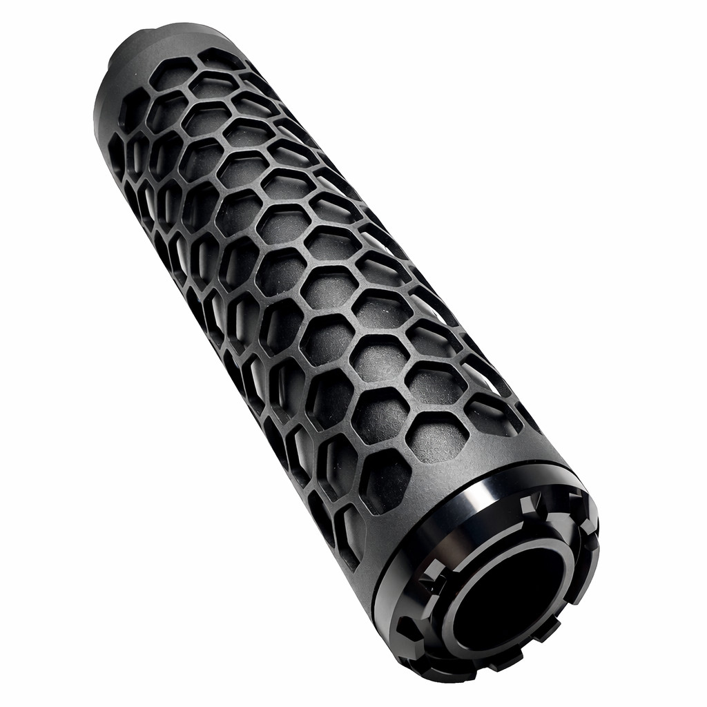 LETHAL ECHO 6"  Muzzle Brake | Barrel extention 1/2*28 GBB AEG New Improved Ver.