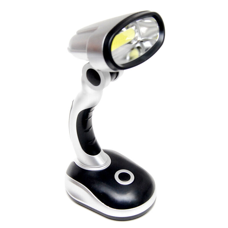 2025 12 LED Battery Powered Light Desk Table Lamp for Study Reading Portable