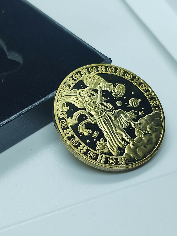 Commerative Horoscope AQUARIUS Coin