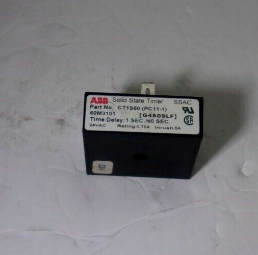 ABB CT1S60 Solid State Timer, New