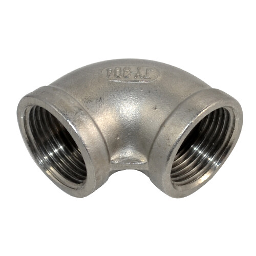 1 inch NPT threaded Female Elbow 90 Degree Stainless Steel 304 Pipe Fitting