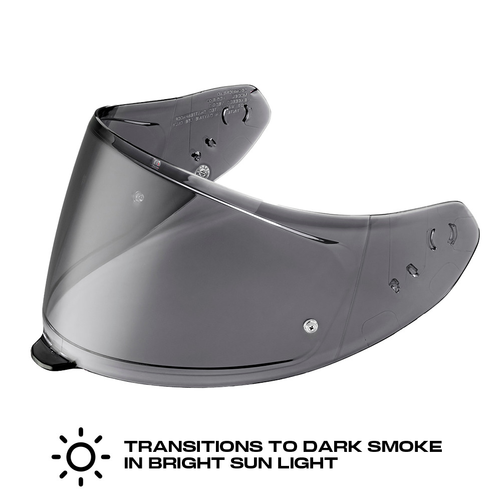 Scorpion EXO Photochromic Transition Pinlock shield Eclipse/R430