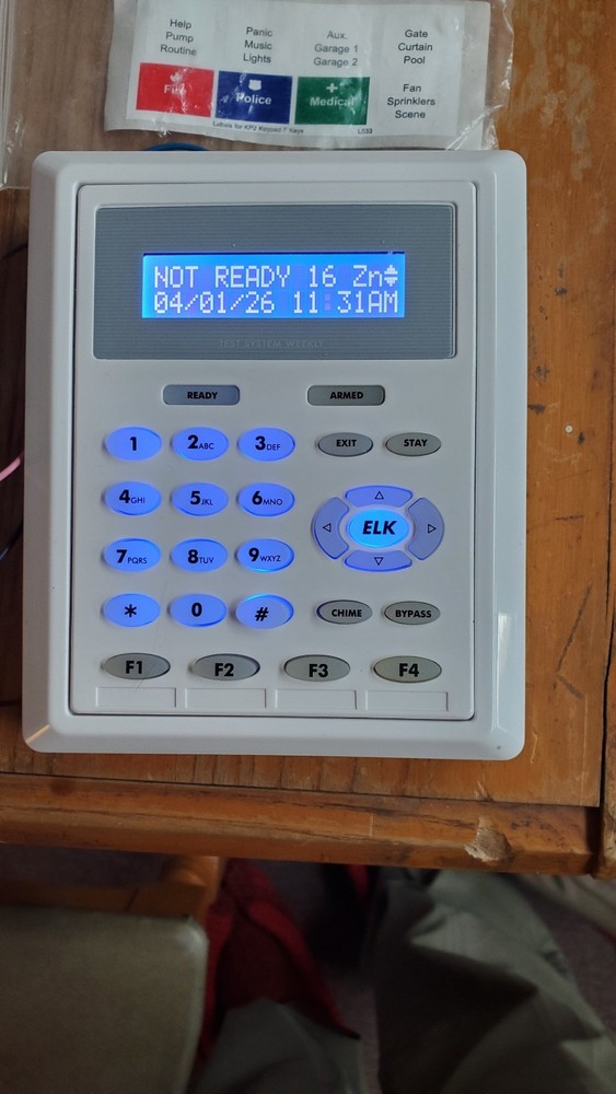 Elk M1KP2 Alarm Keypad