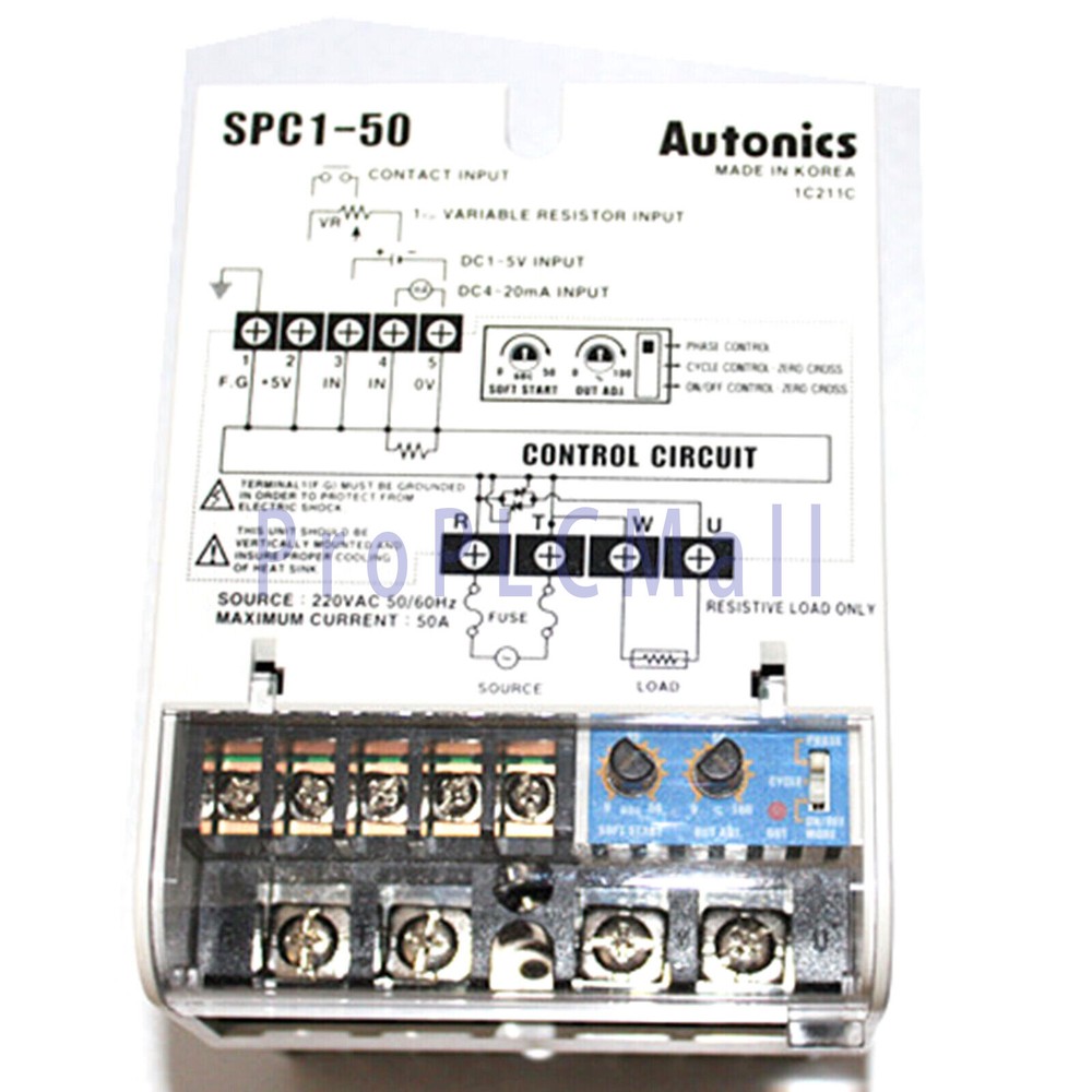 1PC~Autonics SPC1-50-E Power Controllers Single-phase New 1PC~S ~