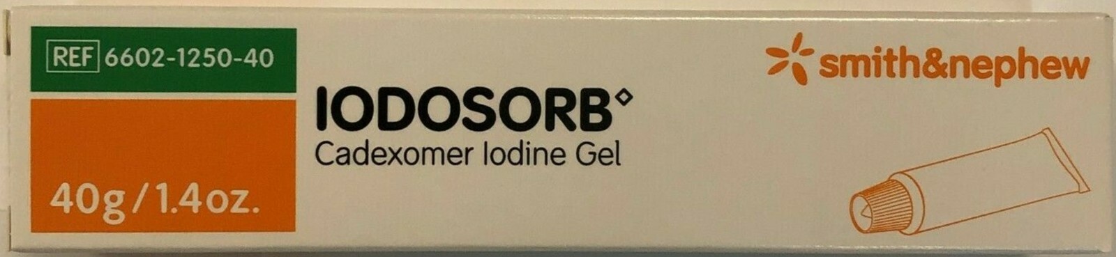 *1-Pack* Smith & Nephew Iodosorb Wound Cadexomer Iodine Gel 1.4 Oz 6602125040