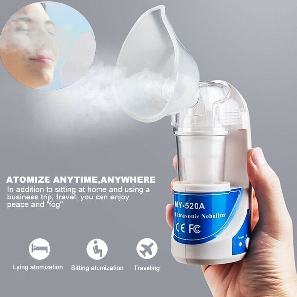 Ultrasonic Handheld Humidifier Inhaler Home Mist Adult Aromatherapy Diffuser Kit
