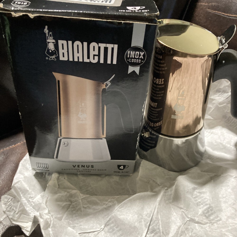 Bialetti  Venus Espresso Coffee Maker  4 Cups 5.7 Oz