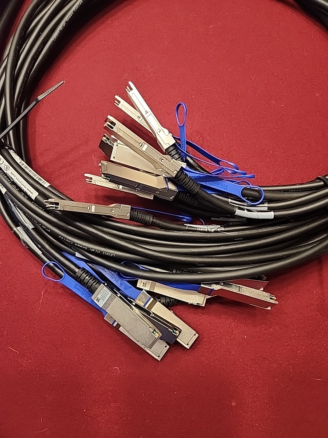 Lot Of 10 Mellanox MCP1600-E003