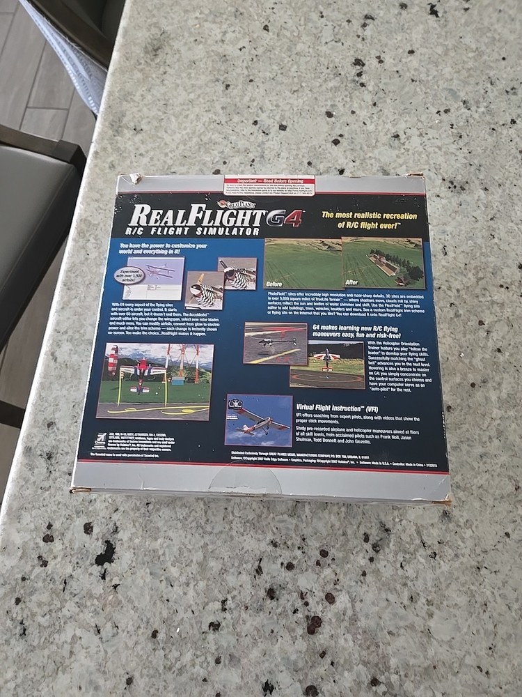 G4 Great Planes RealFlight RC Flight Simulator InterLink Elite Control by Futaba