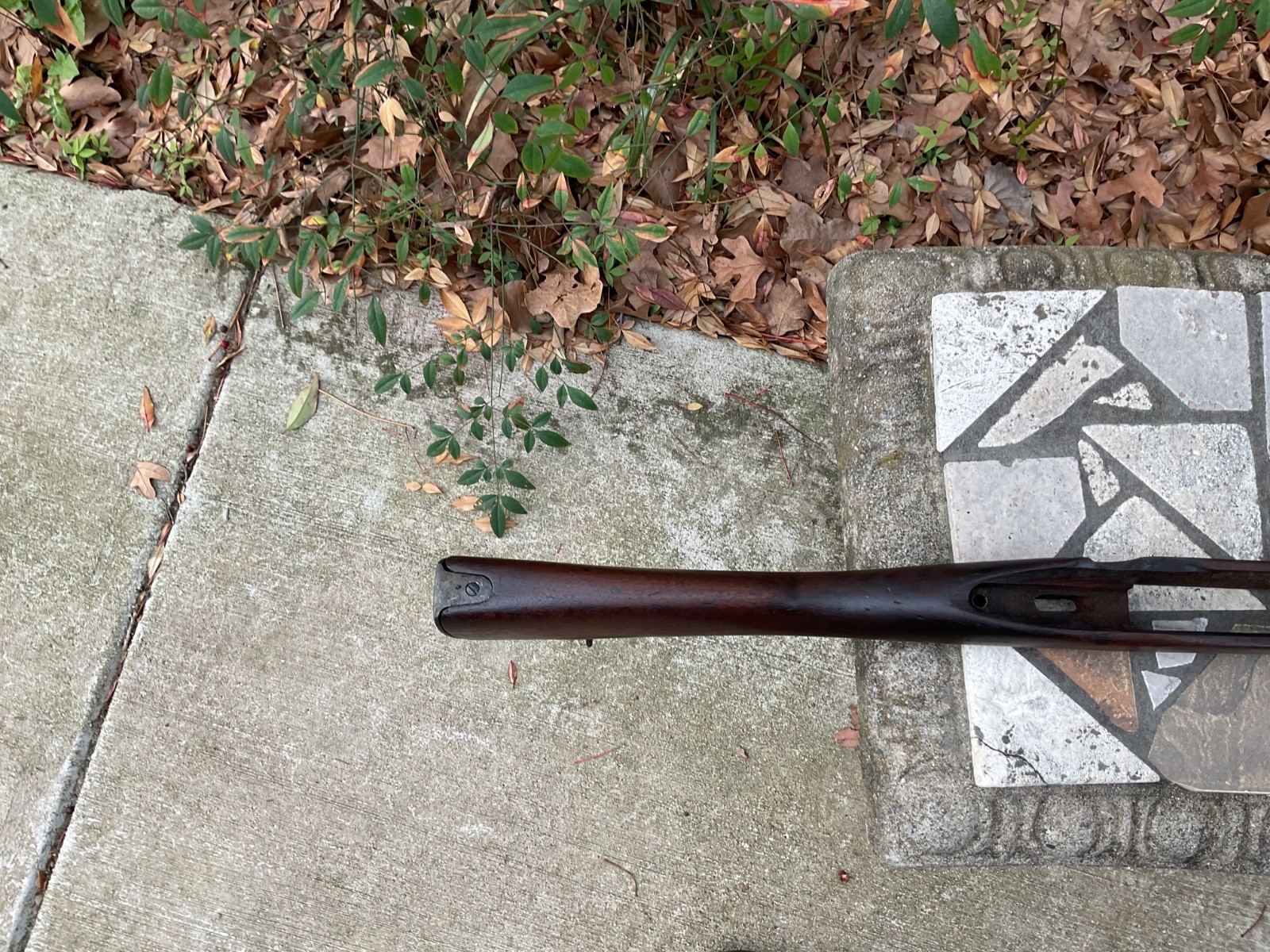 REMINGTON 1903A3 stock, handguard and hardware as shown.