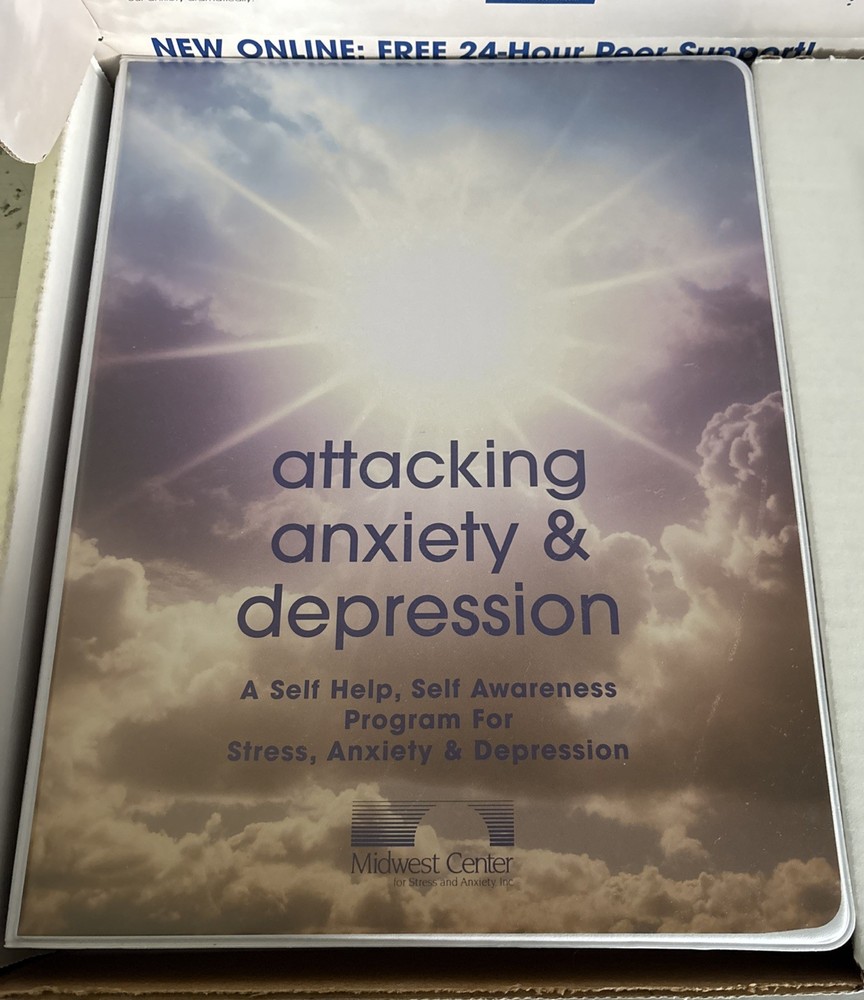 Midwest Center Attacking Anxiety & Depression Course 1996 BOXSET See Description