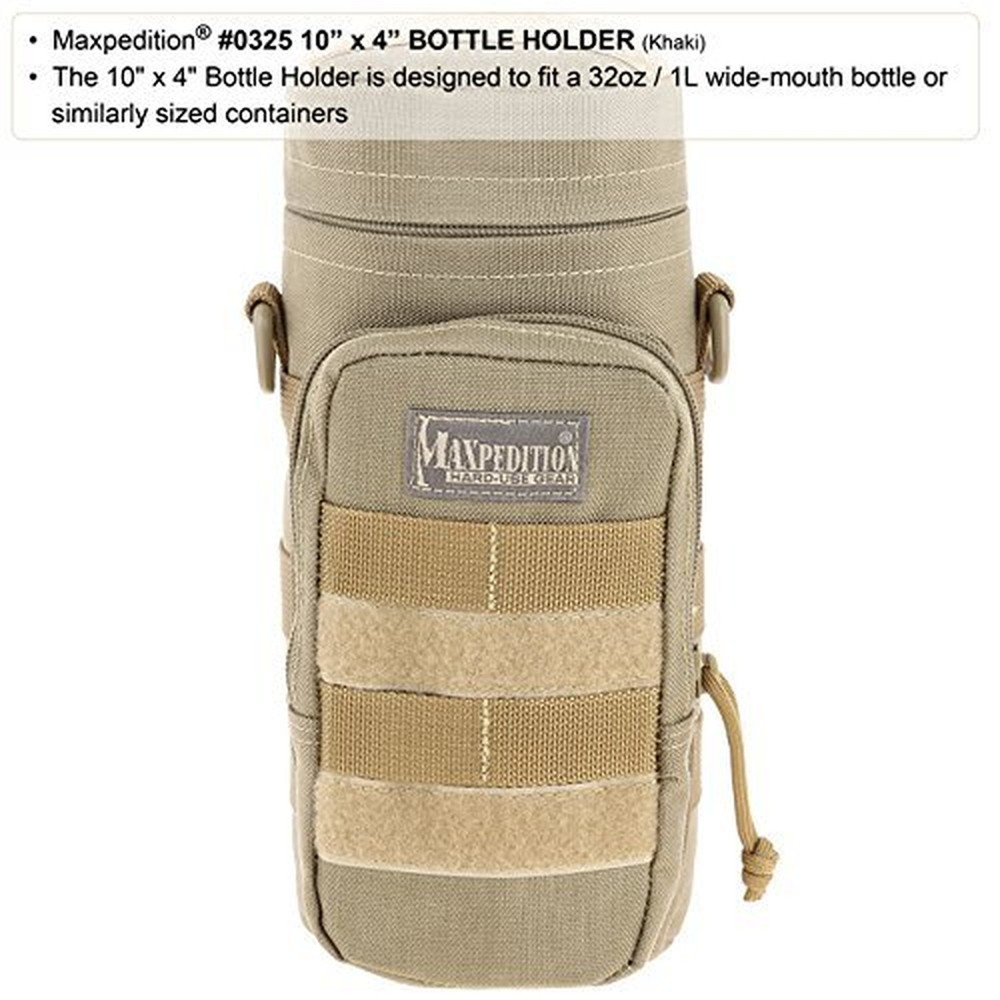 MAXPEDITION Bottle Holder Khaki