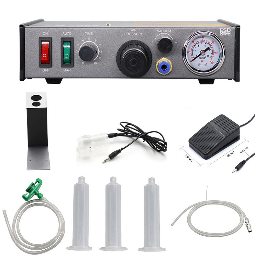 Glue Dispenser BY-982 Semi-Automatic Solder fluxes Paste Controller Dropper