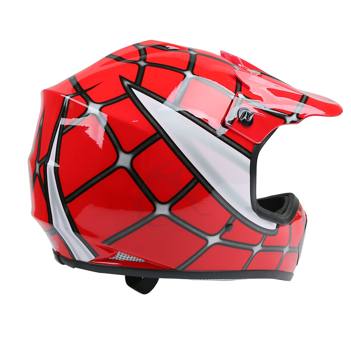 Youth Full Face Helmet DOT Approved Kids Street Dirt Bike Off-Road Motocross ATV