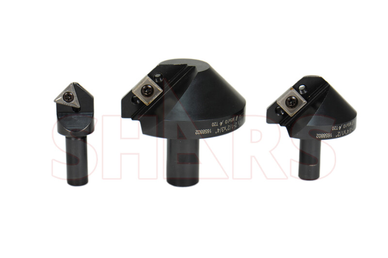 1/4 1/2" 90° INDEXABLE CARBIDE COUNTERSINK CHAMFER SET #]