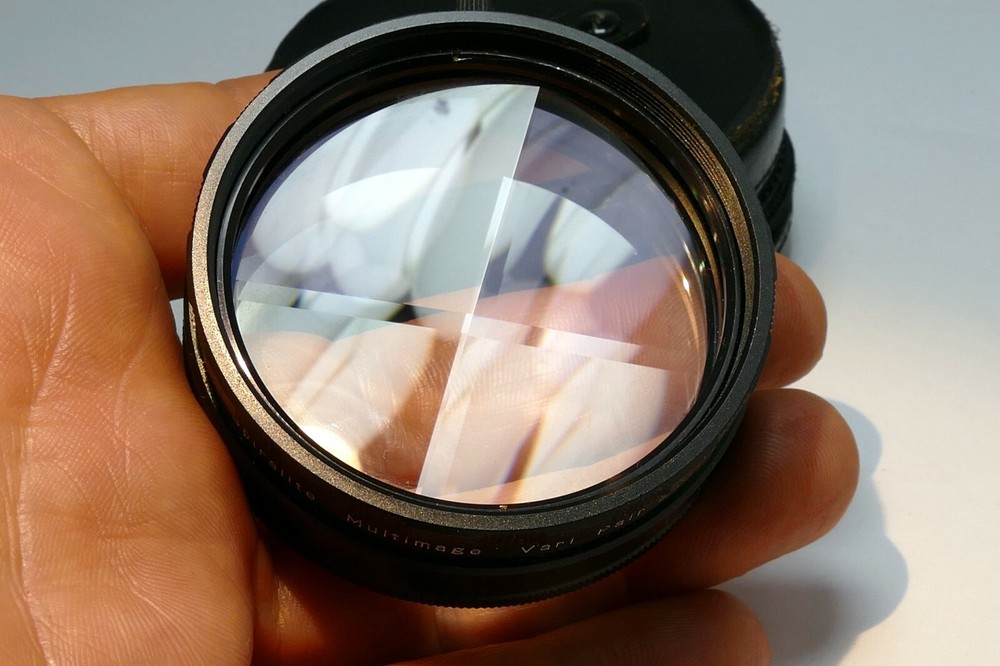 Spiralite Multi-Image Vari pair 2P Lens Filter threaded mirage rotating