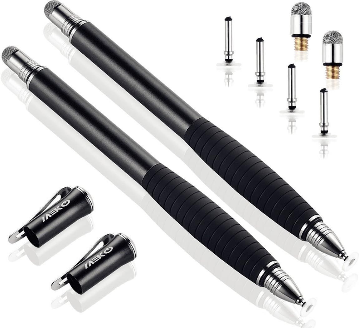 (2nd Generation) [2 in 1 Precision Series] Disc Stylus Pen for Touch Screen 2PCS