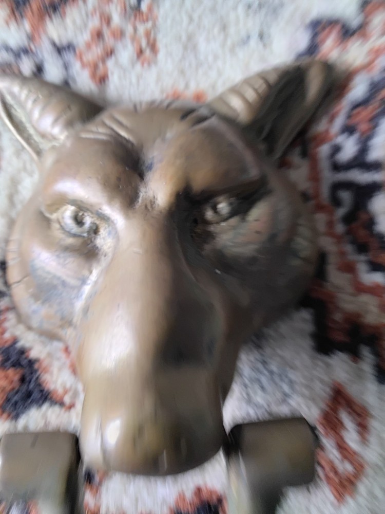 vintage fox doorknocker