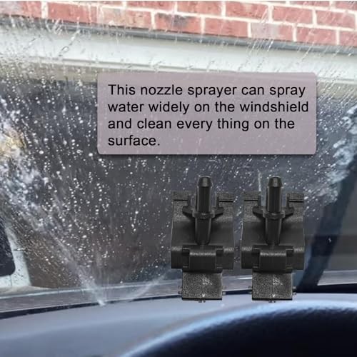 Front Windshield Washer Nozzle Kit Compatible with Corolla Washer Nozzles Only