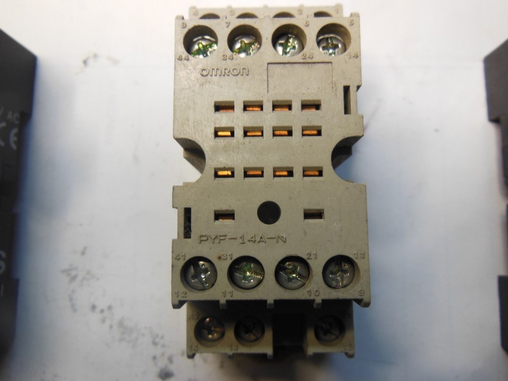 OMRON PYF-14A-N TYPE RELAY CLOGS PLUS VARIOUS BRANDS
