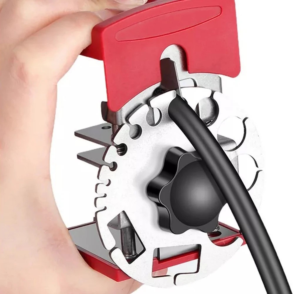 Wire Stripper Tool Portable Cable Stripping Machine 10 Blades.