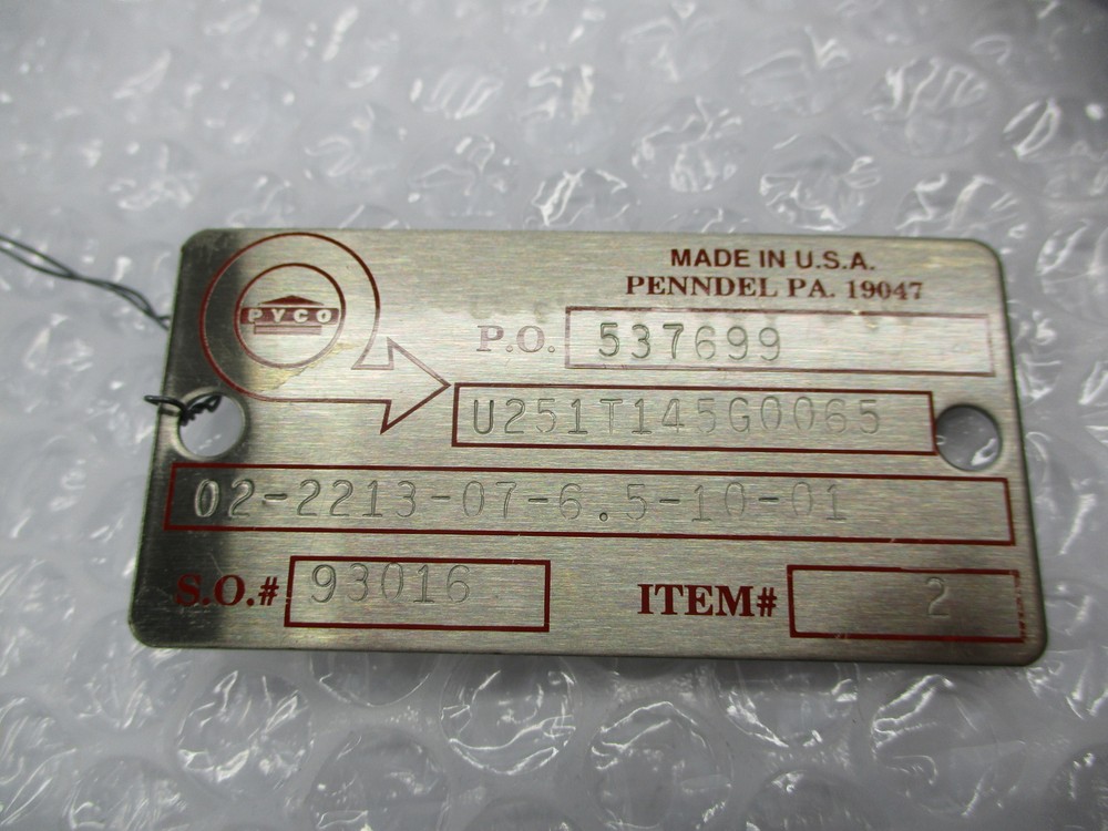 PYCO U251T145G0065 THERMOCOUPLE NSNP