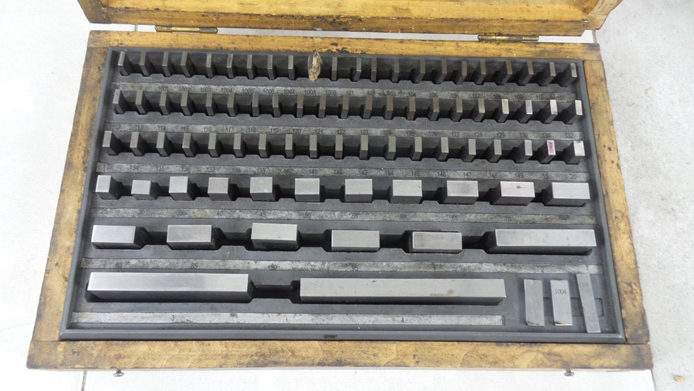 Rectangular Gage Block Set (G126009-1 (AO) BY-74)