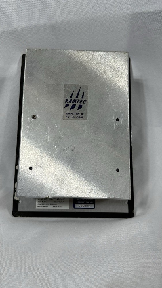 Ramtel 733 Emergency Phone Call Box Panel Wall Mount Security ADA Push Button