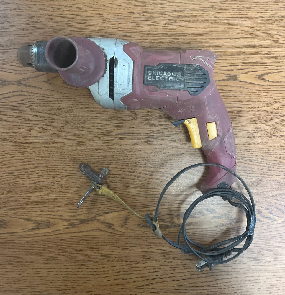 Chicago Electric  1/2" Variable Speed Reversible Heavy Duty Drill - Model #69452