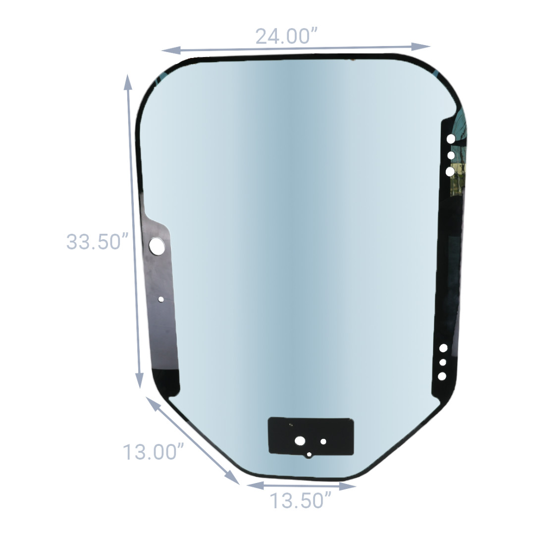 7120401 Door Glass fits Bobcat A770 S450 S510 S530 S550 S570 S590 S595 S630 S650